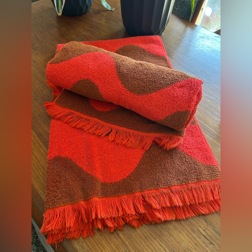 Vintage 2 serviettes de bain / towels Fieldcrest USA